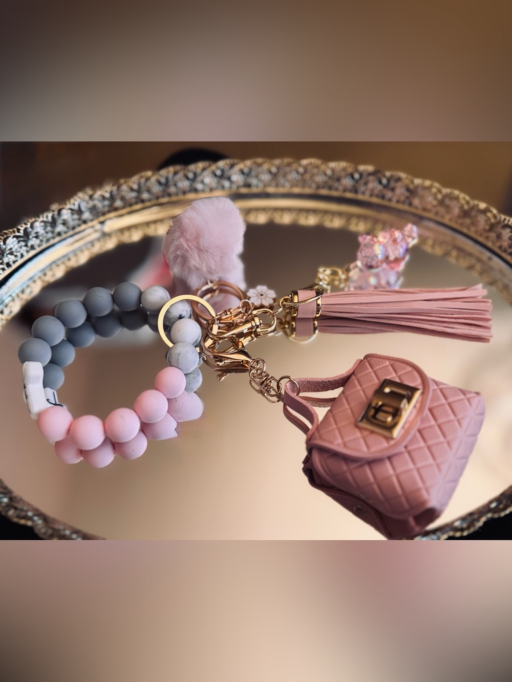 24. Aromatherapy Wristlet Keychain + Custom Essential Oil Roller Gift Set ⭐